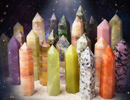 Crystal Healing Points | 17 Options for Meditation & Wellness - Lucky Girl Gifts