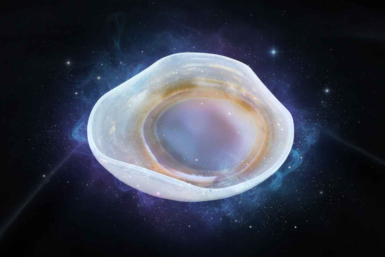Irregular Shape Agate Stone Bowl Crystal