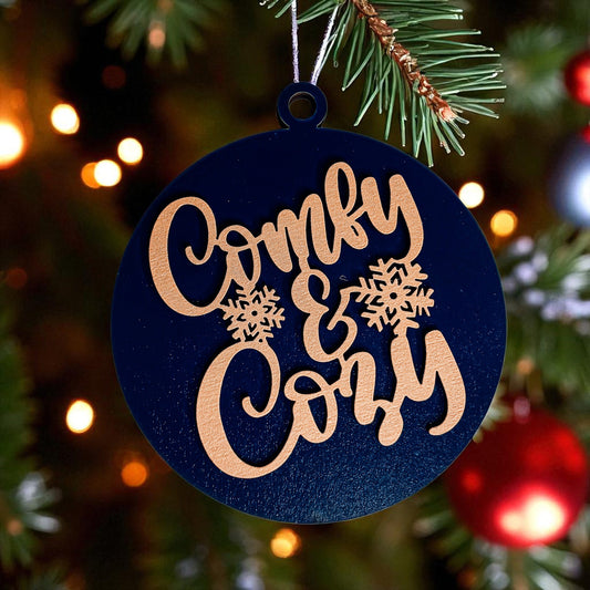 Comfy & Cozy Ornament 12 Colors