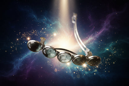 Hair Clip Barrette - Moon Phases Hair Clip for Chic Style - Lucky Girl Gifts