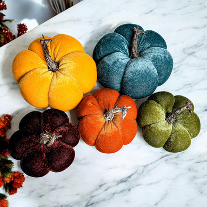 Velvet Pumpkins - Lucky Girl Gifts