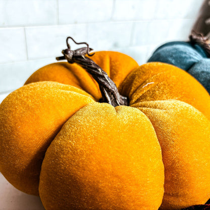 Velvet Pumpkins - Lucky Girl Gifts