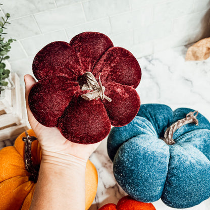Velvet Pumpkins - Lucky Girl Gifts