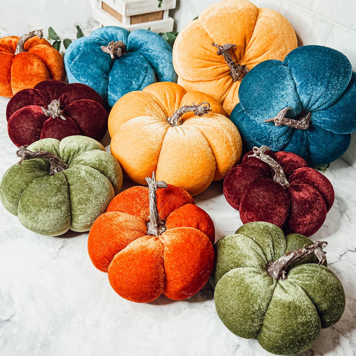 Velvet Pumpkins - Lucky Girl Gifts