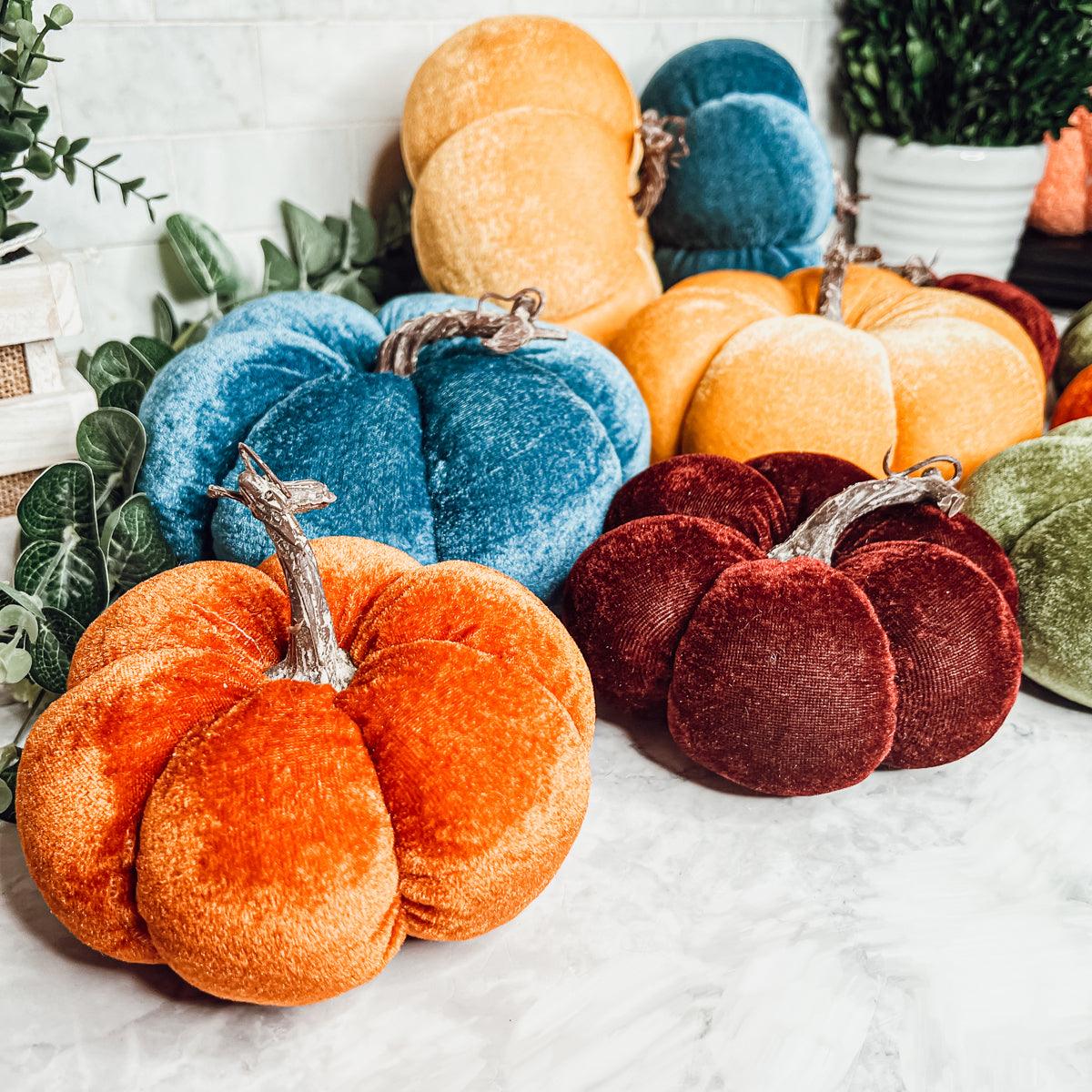Velvet Pumpkins - Lucky Girl Gifts