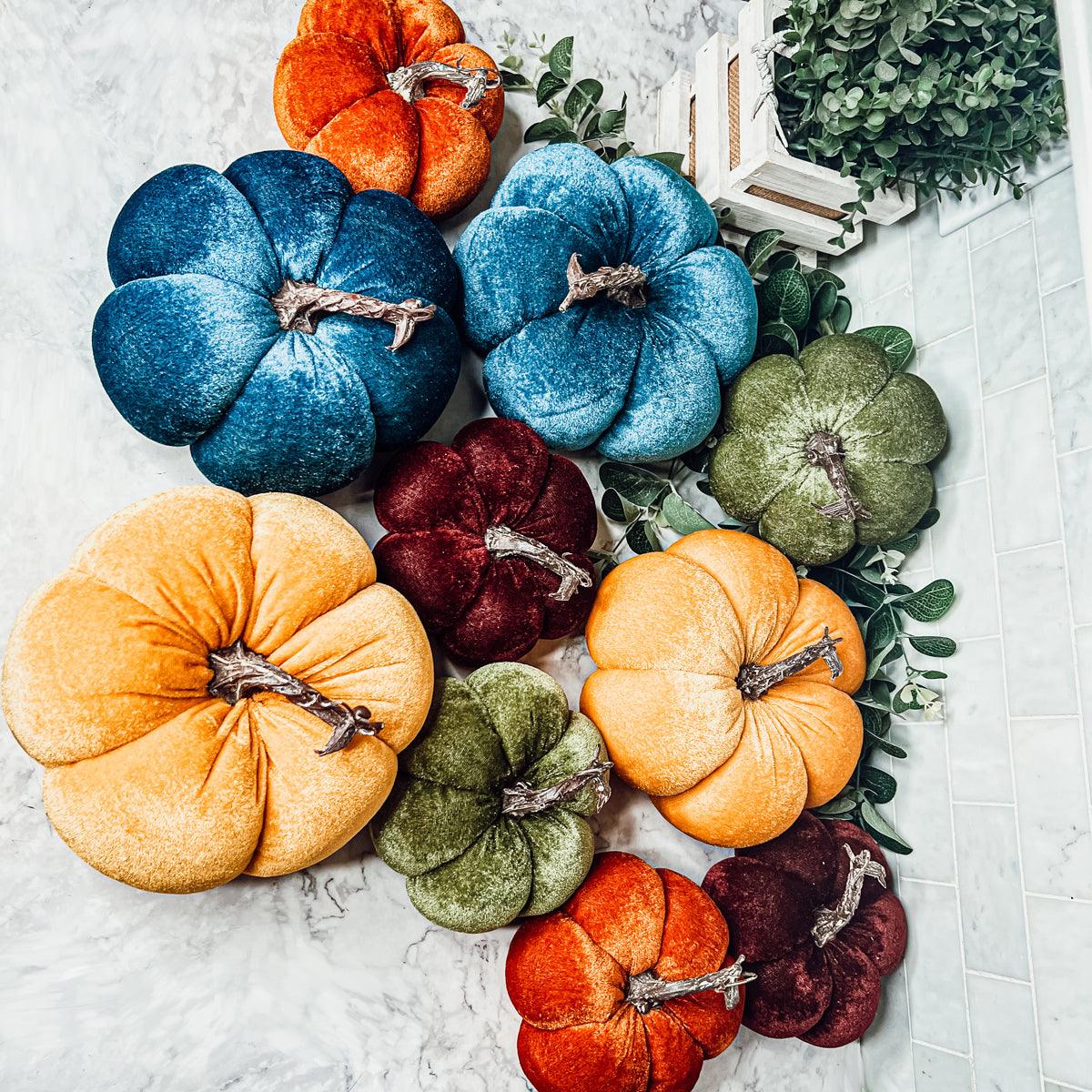 Velvet Pumpkins - Lucky Girl Gifts