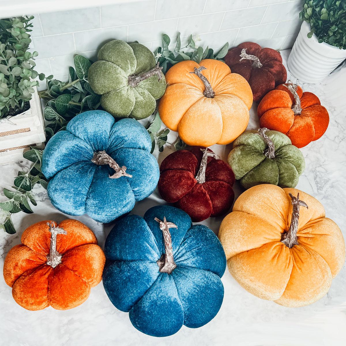 Velvet Pumpkins - Lucky Girl Gifts