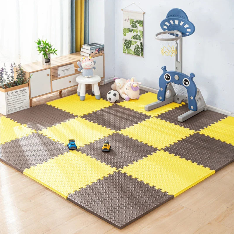 8-16 Pieces Set Modular Play Mat Multivariant-11