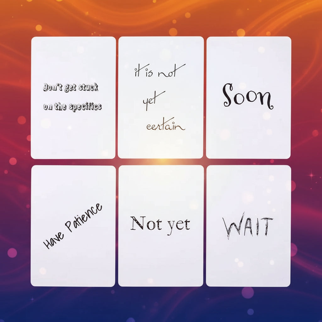 Motivational phrases on a white background