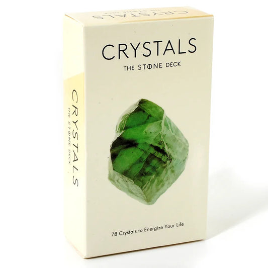 Crystals Tarot Cards Oracle Cards Tarot Deck