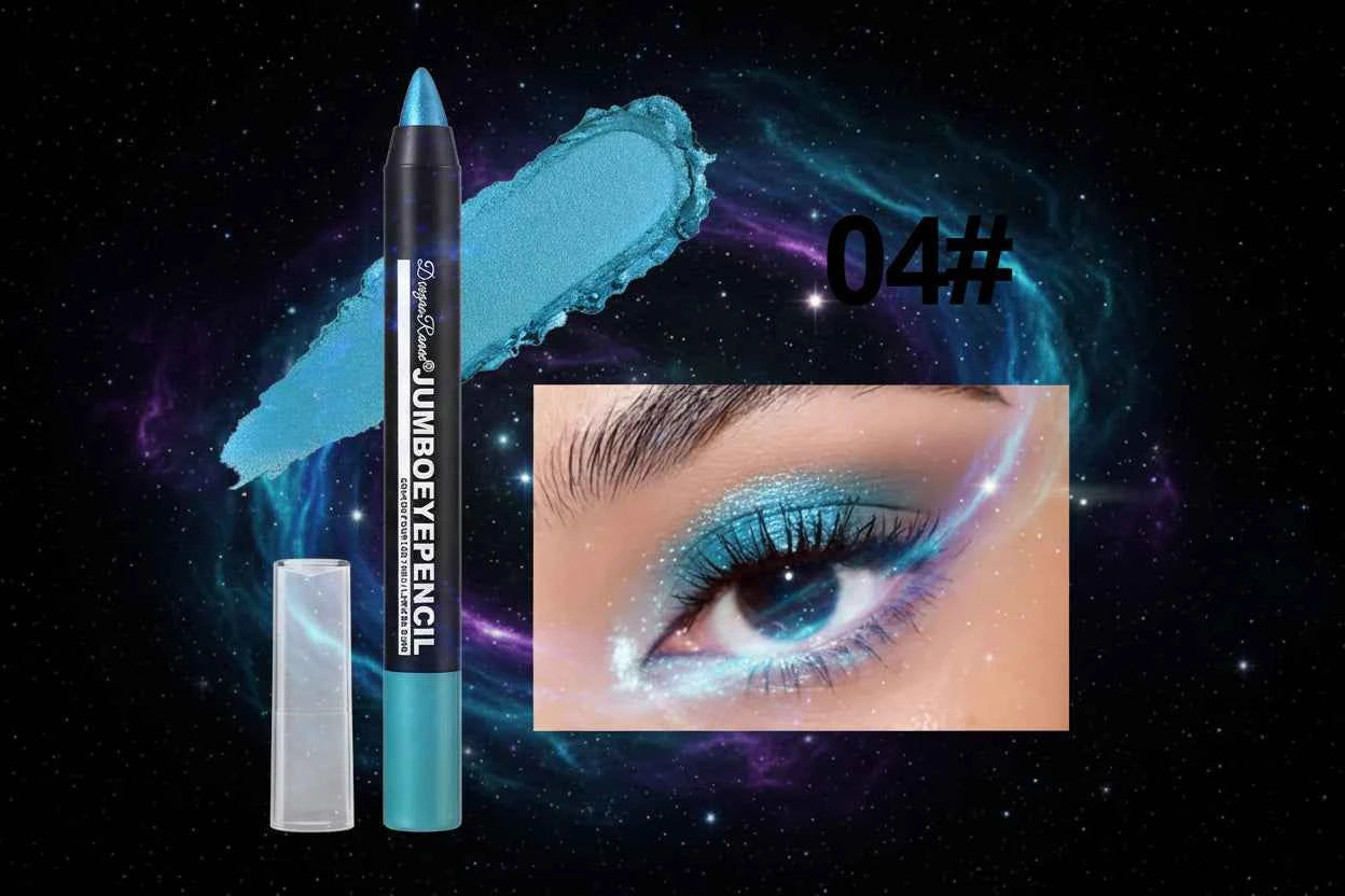 Waterproof Pearlescent Metallic Glitter Eyeshadow Pencil