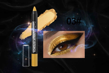 Waterproof Pearlescent Metallic Glitter Eyeshadow Pencil
