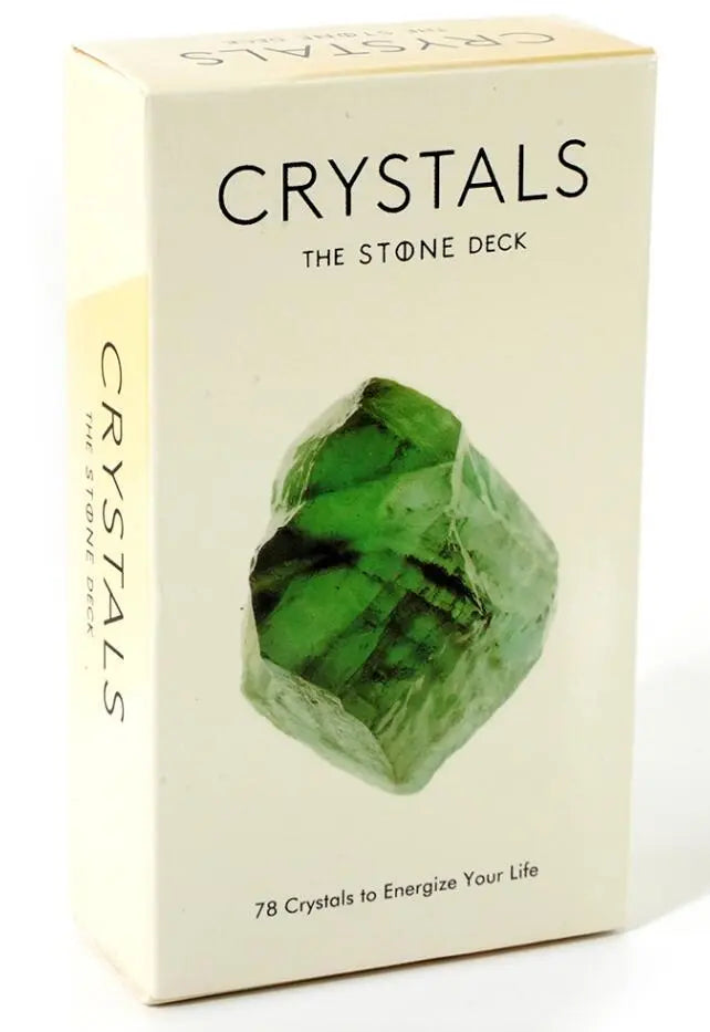 Crystals Tarot Cards Oracle Cards Tarot Deck