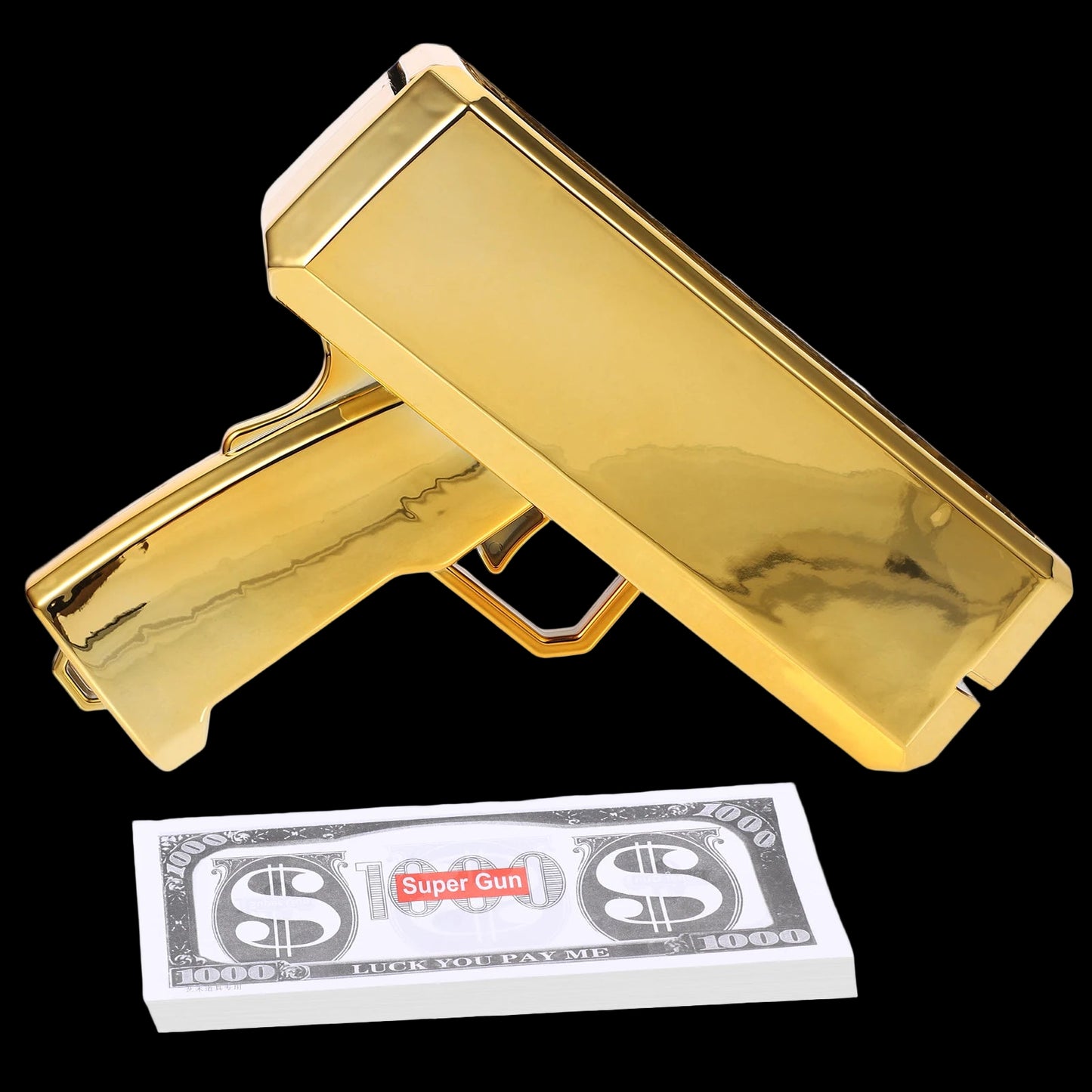 Handheld Cash Shooter for Wedding Birthday Bachelor Party Props Spray Money Gun