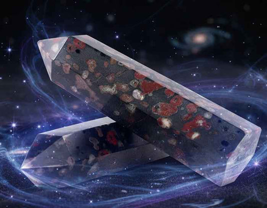 Natural Garnet Crystal Obelisk Tower Crystals