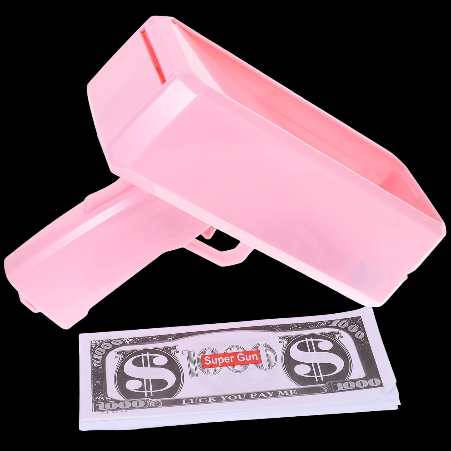 Handheld Cash Shooter for Wedding Birthday Bachelor Party Props Spray Money Gun