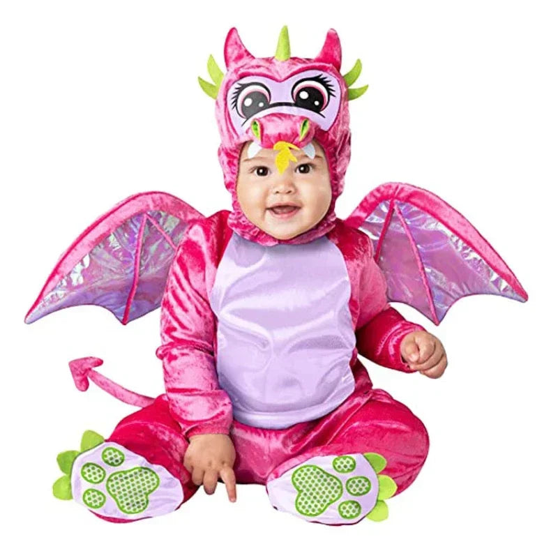 Disguise Costume for Children 6M-24M Multivariant Dragon Lion Elephant-4
