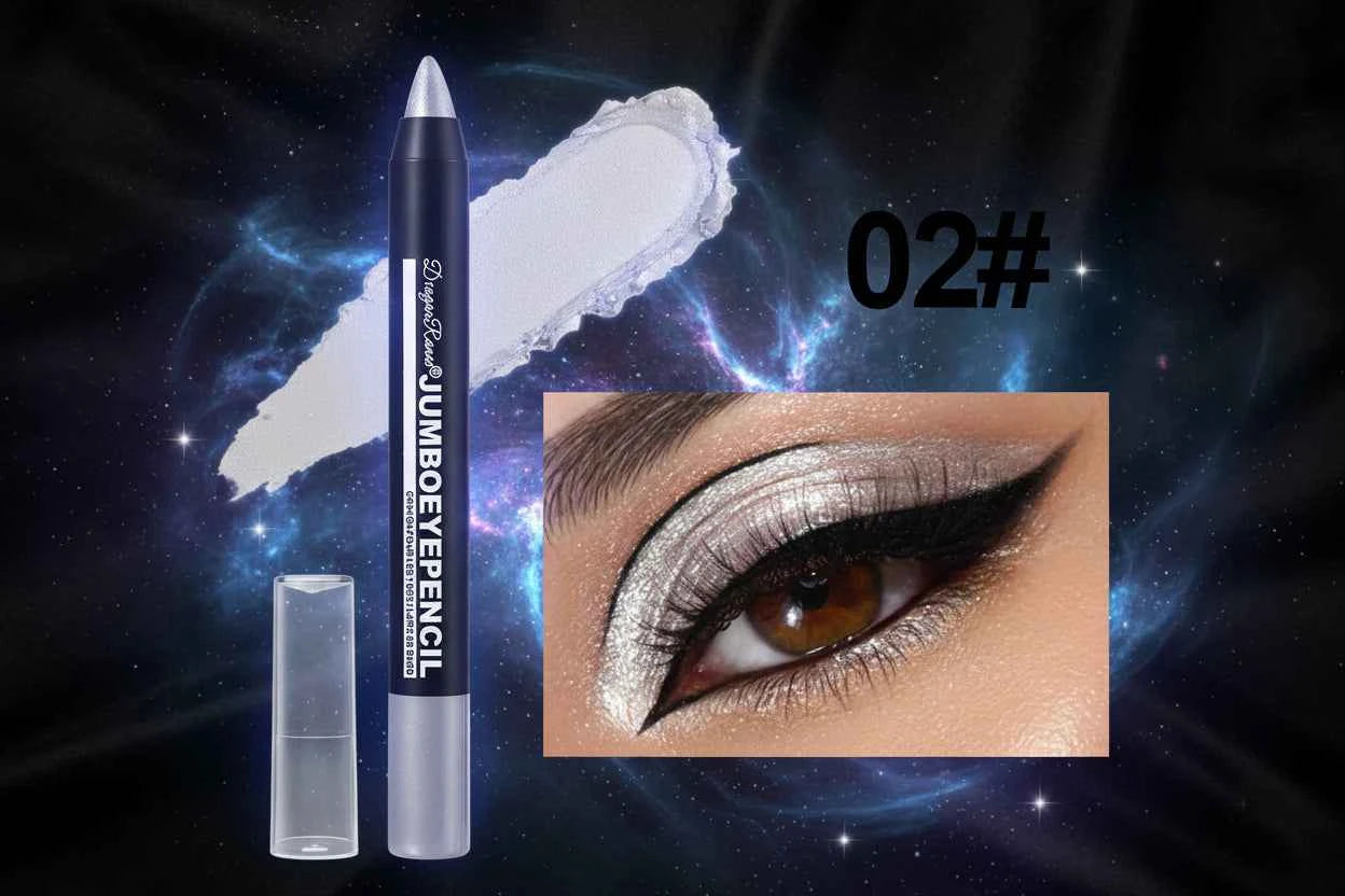 Waterproof Pearlescent Metallic Glitter Eyeshadow Pencil