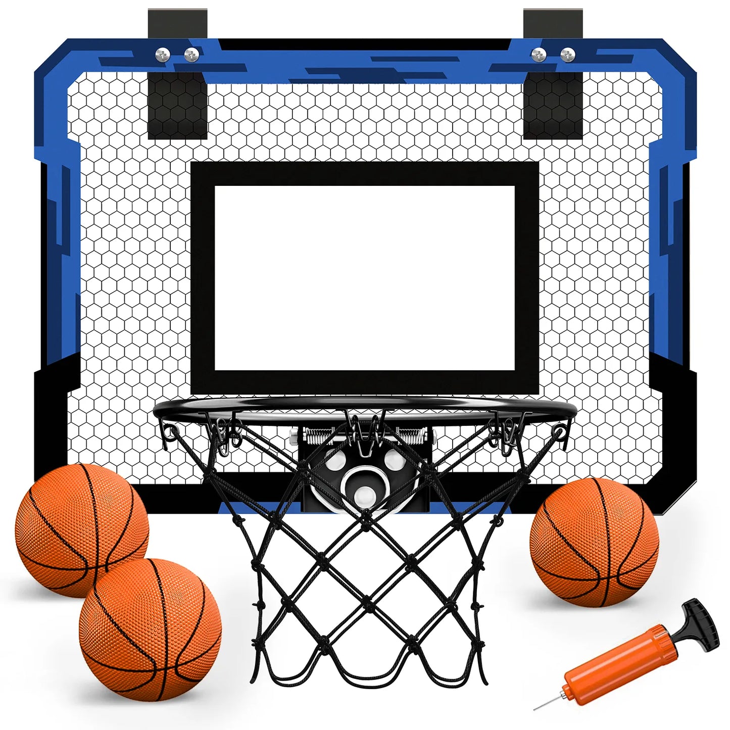 Kids Sports Toys Basketball Toy Foldable Basketball Hoop Throw Indoor Games