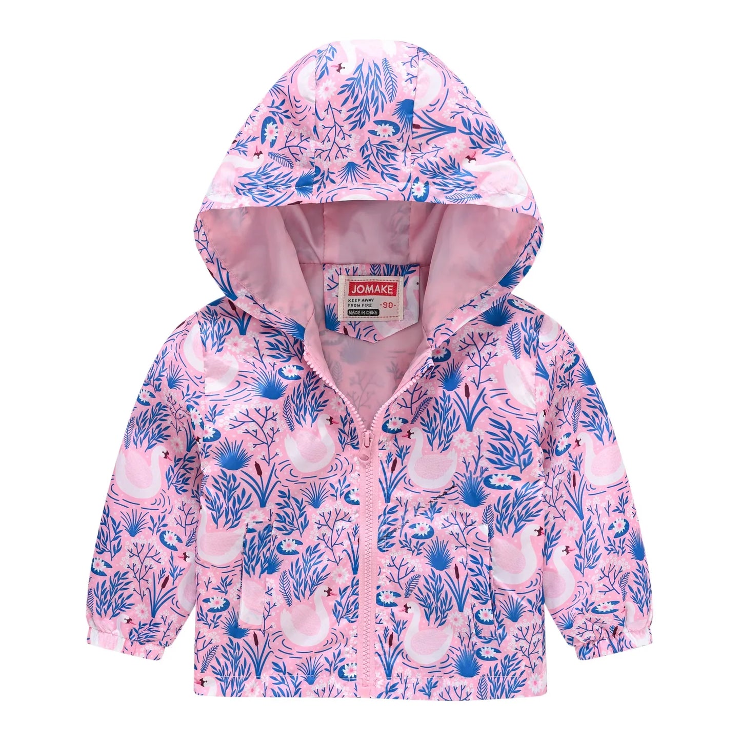 Windbreaker Jacket with Hood and Zip for Children Multivariant-21