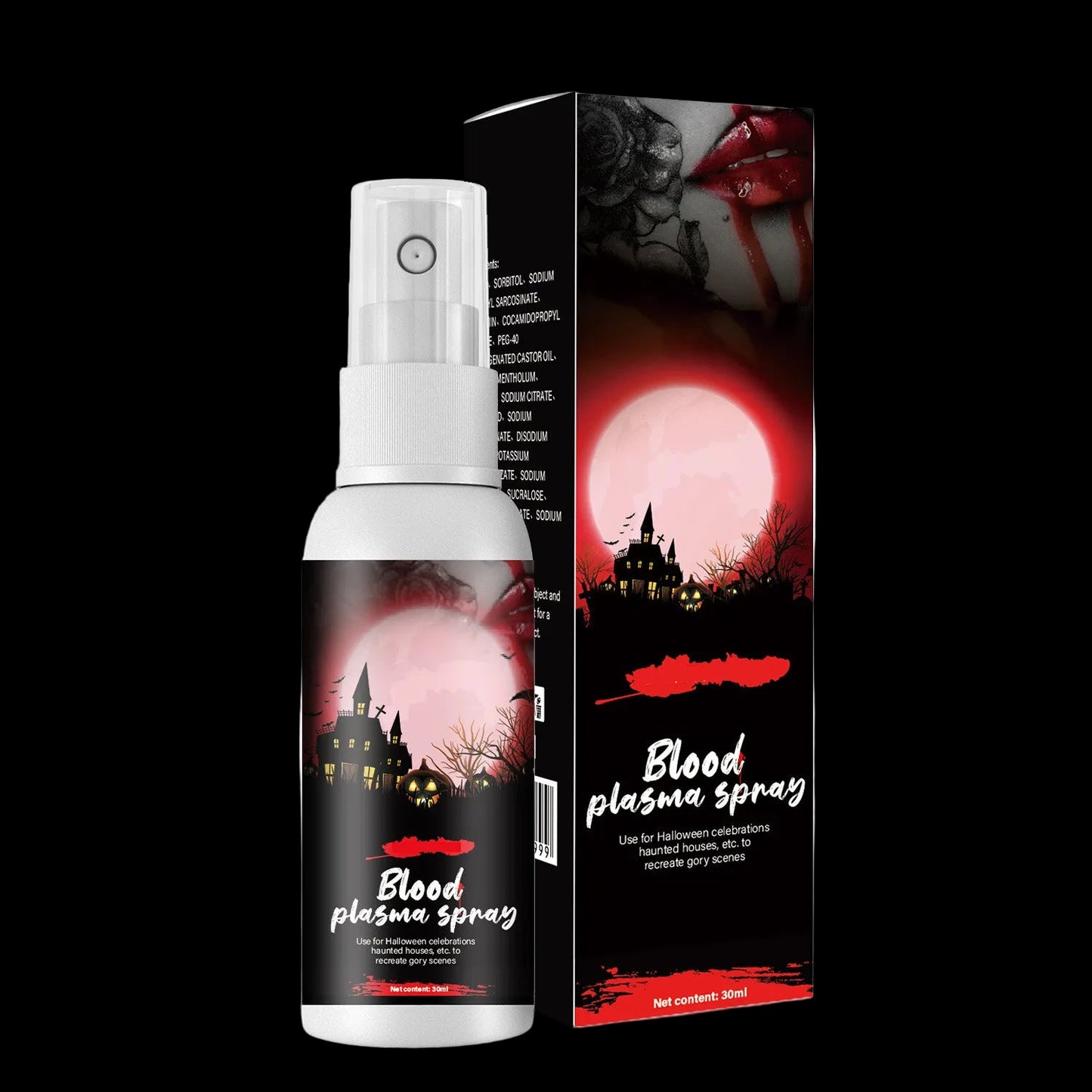 30 ML Fake Blood Spray Halloween Liquid Blood for Makeup Dress Up Halloween