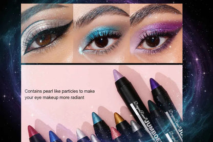 Waterproof Pearlescent Metallic Glitter Eyeshadow Pencil