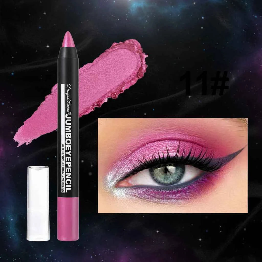 Waterproof Pearlescent Metallic Glitter Eyeshadow Pencil