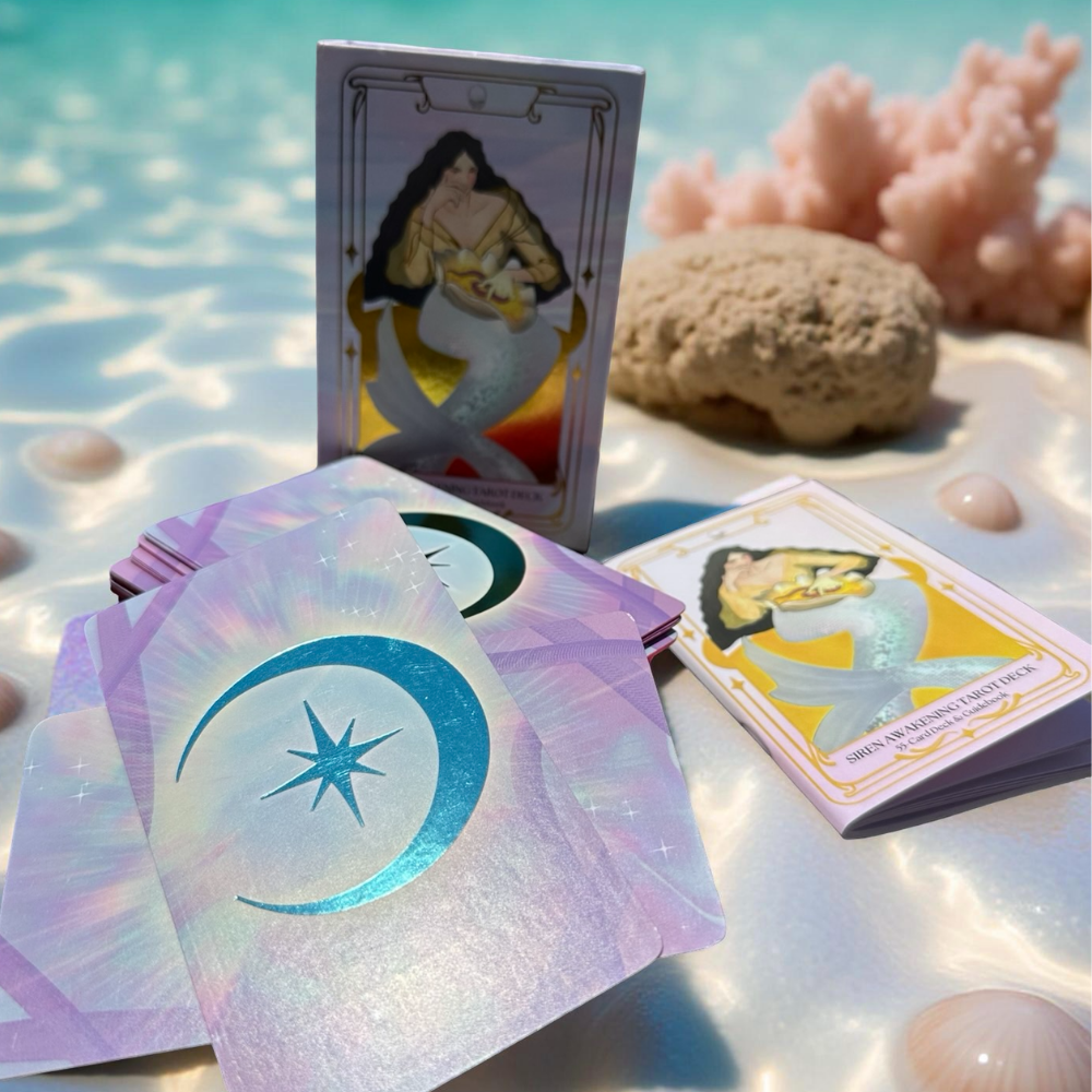 Siren Awakening™ Oracle Deck — 55 Cards + Guidebook - Lucky Girl Gifts