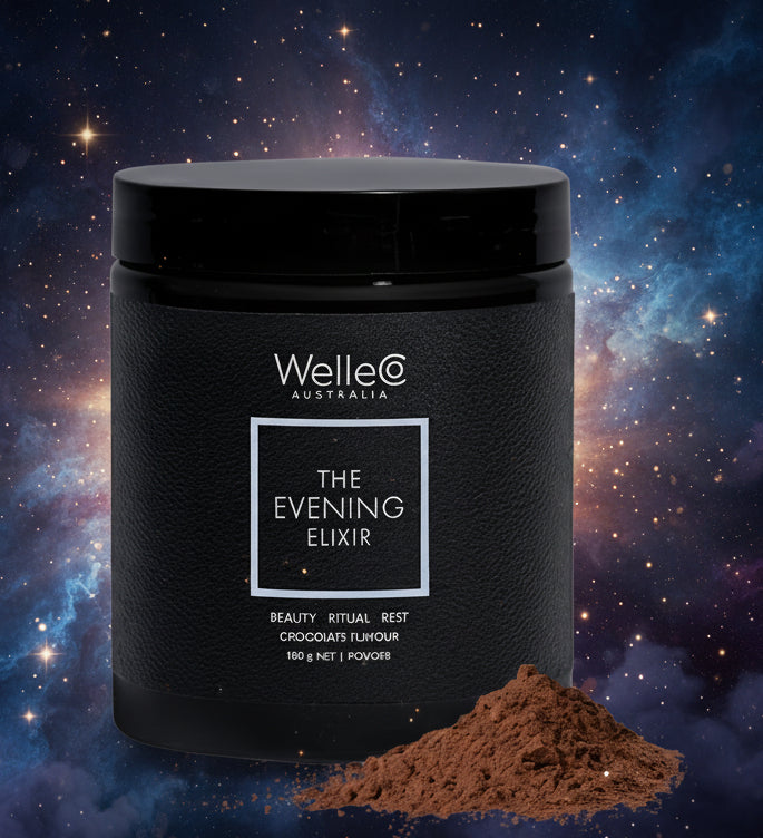 Evening Elixir Skin Care with Vitamin C & Collagen - Indulge in Hot Chocolate Bliss - Lucky Girl Gifts
