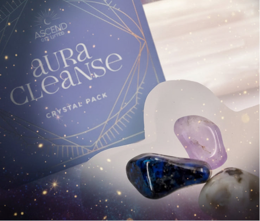 Intention Crystals Set for Aura Cleanse and Energy Enhancement - Lucky Girl Gifts