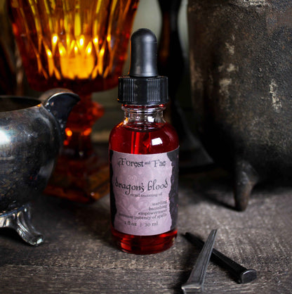 Dragon's Blood Ritual Anointing Oil • Altar Oil •Witchcraft - Lucky Girl Gifts