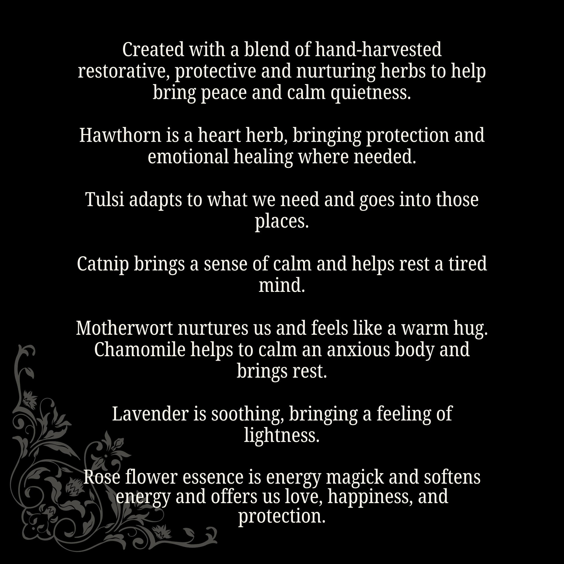 Serenity Calming Herbal Tincture Elixir for Peace - Lucky Girl Gifts