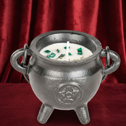 CAULDRON CANDLES: WISDOM (LAPIS) - Lucky Girl Gifts