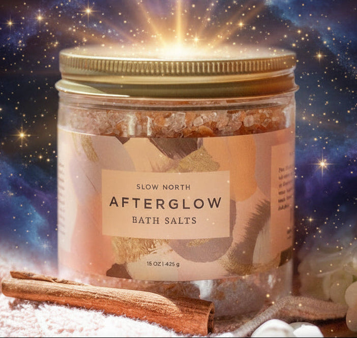 Afterglow Bath Salts with Floral Essential Oils for Relaxation - Lucky Girl Gifts
