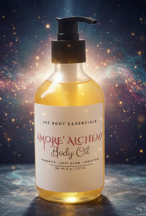 Amore Alchemy Love Spell Body Oil for Attracting Romance, Passion, and Enhancing Self-Love - Lucky Girl Gifts