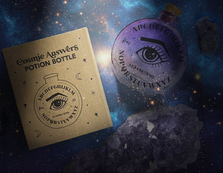 Cosmic Answers Potion Bottle for Insight and Clarity - Lucky Girl Gifts