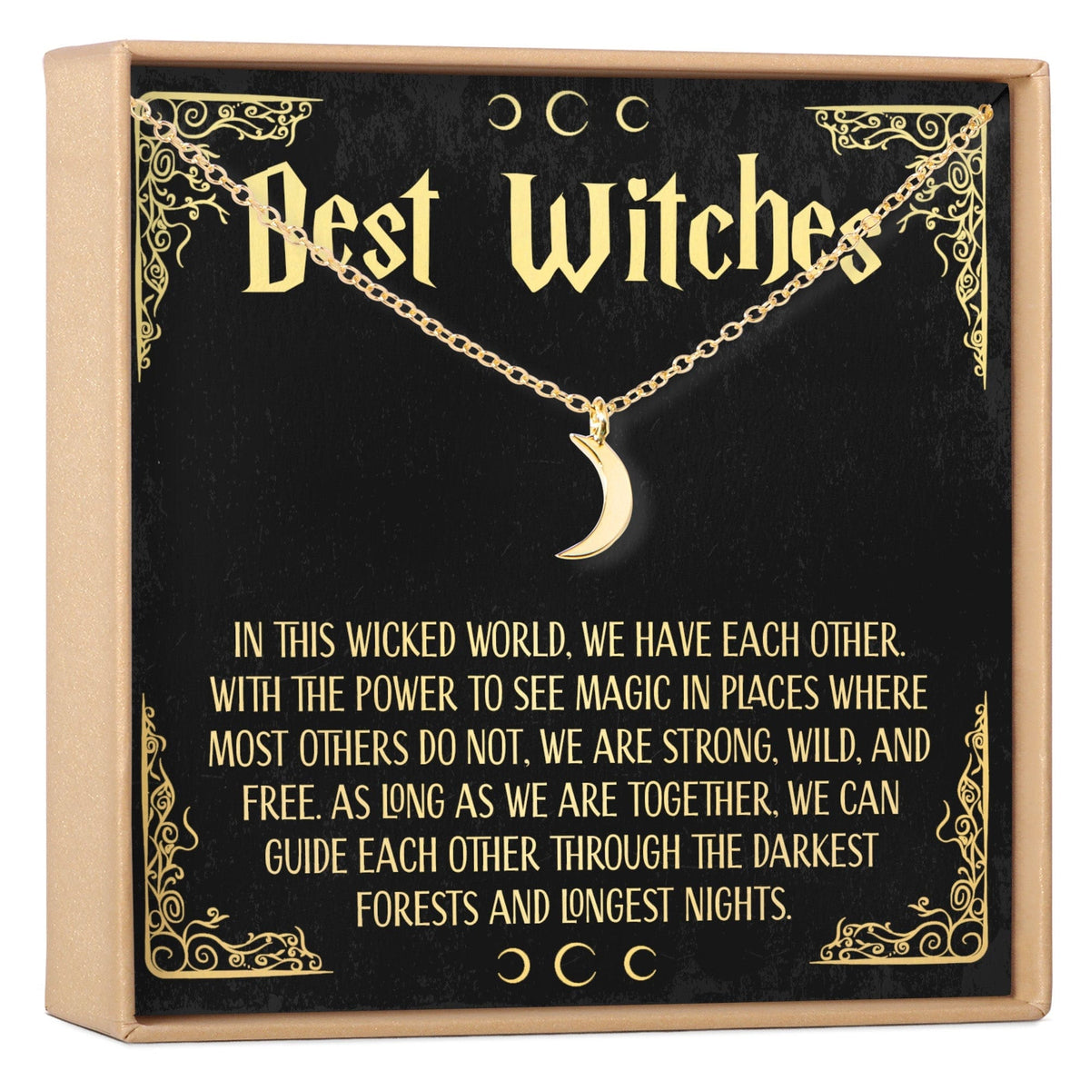 Best Witches Necklace, Multiple Styles - Lucky Girl Gifts