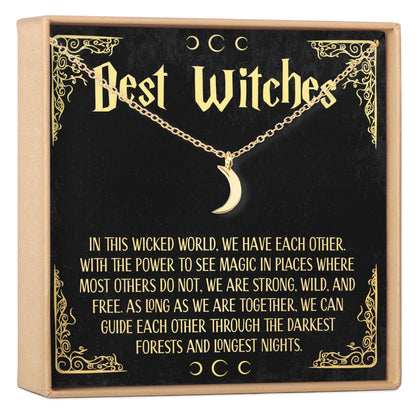 Best Witches Necklace, Multiple Styles - Lucky Girl Gifts