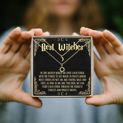 Best Witches Necklace, Multiple Styles - Lucky Girl Gifts