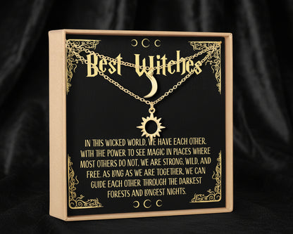 Best Witches Necklace, Multiple Styles - Lucky Girl Gifts