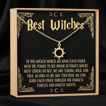 Best Witches Necklace, Multiple Styles - Lucky Girl Gifts