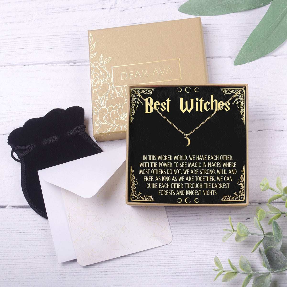 Best Witches Necklace, Multiple Styles - Lucky Girl Gifts