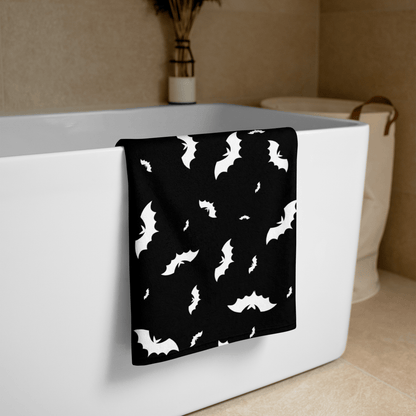 Blackout Batty Beach Towel - Lucky Girl Gifts