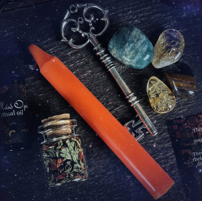 Unlocked Spell Kit for Road Opener & Energy Shift in Witchcraft - Lucky Girl Gifts