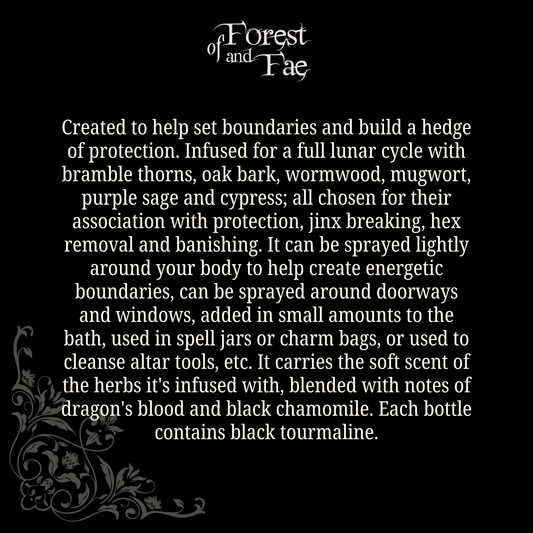 Shielding Ritual Spray • Crystal Infused • Witchcraft - Lucky Girl Gifts