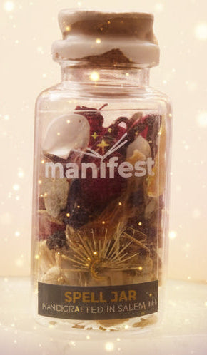 Handcrafted Spell Jars: Manifest-0