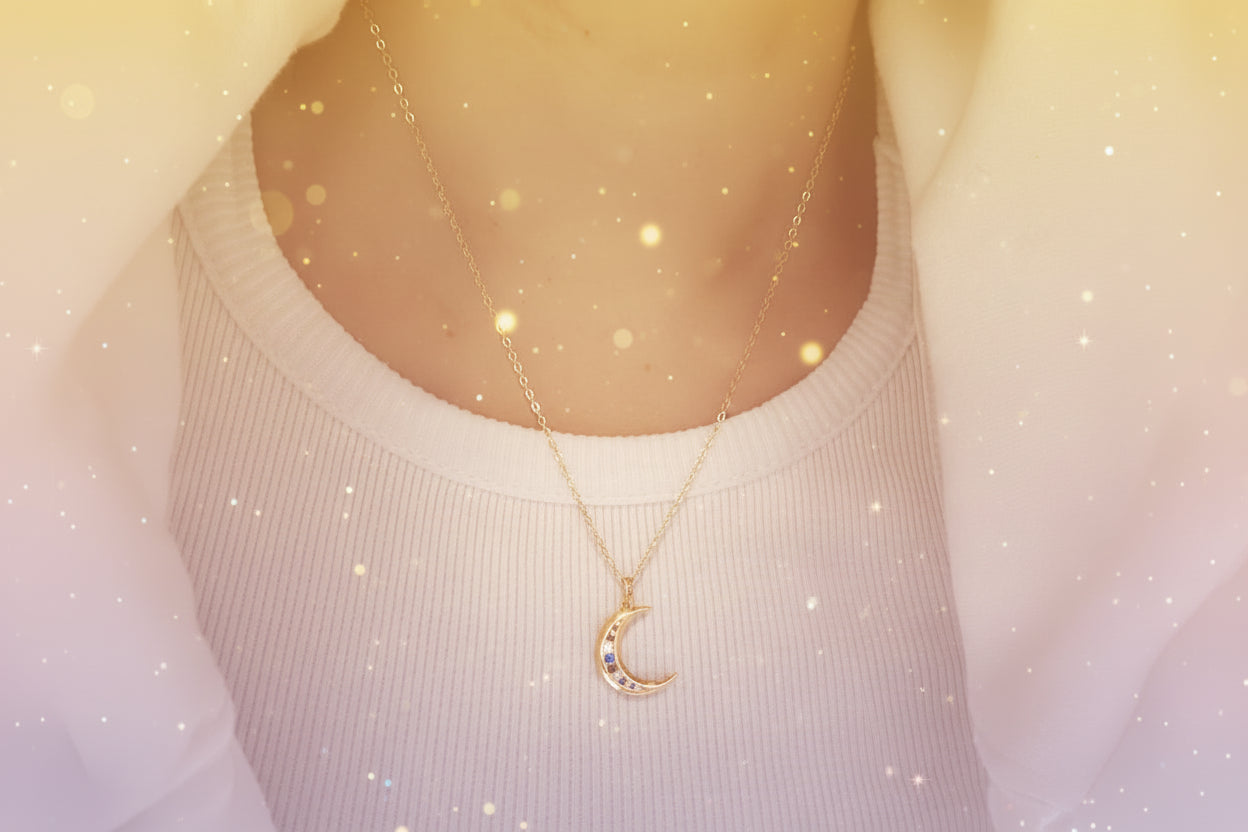 CELESTE MOON NECKLACE-1