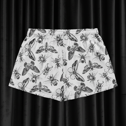 Skirt with insect pattern on a transparent background