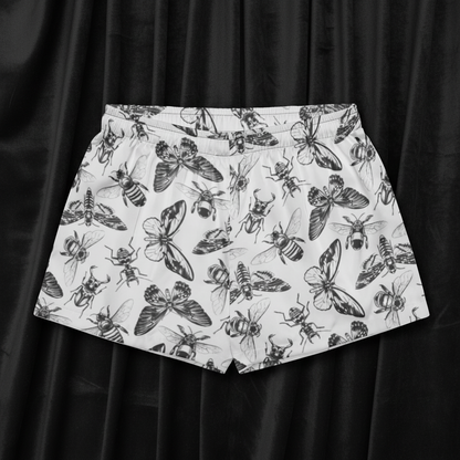 Skirt with insect pattern on a white background