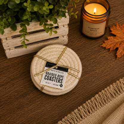 Fall Fabric Coasters - Lucky Girl Gifts